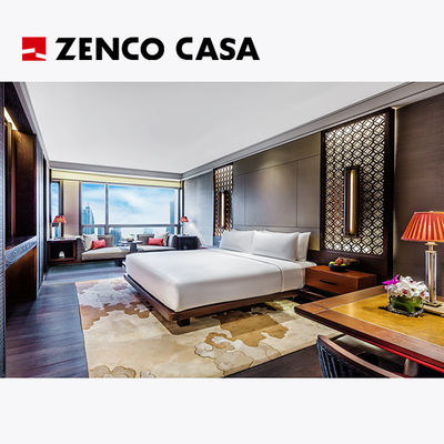 ποιότητας  Chinese Style Hotel Bedroom Furniture Set Customizable Size And Color εργοστάσιο