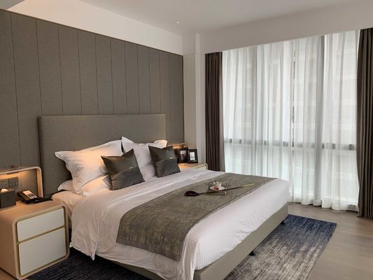 ASCOTT στερεά ξύλινα σύνολα καθιστικών επίπλων καθορισμένα για το ODM διαμερισμάτων